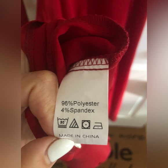 ✨NEW - Sweetheart Neckline Tie Strap Slit Sleeveless Midi Party Cocktail Dress - Picture 11 of 12